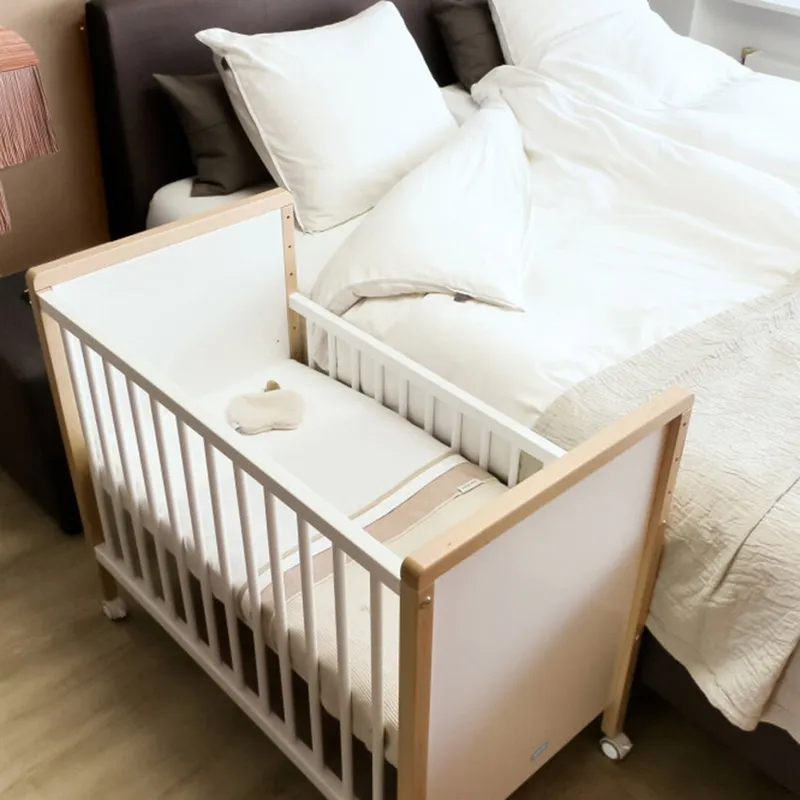 Bopita Flo Co-Sleeper - Weiß / Natur