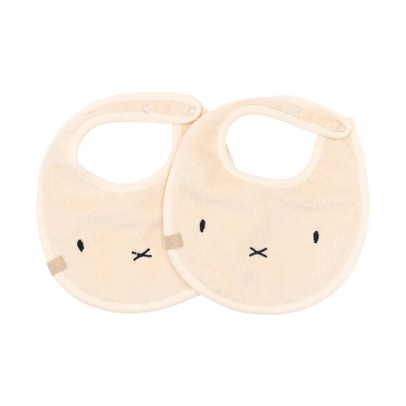 Bamboom Terry Lätzchen – 2er Set - Water Peach