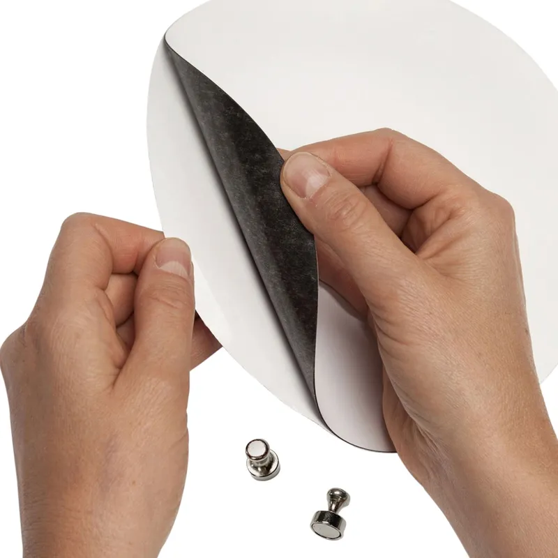 Groovy Magnets Rund Kreidetafel Magnetaufkleber – Ø60 cm