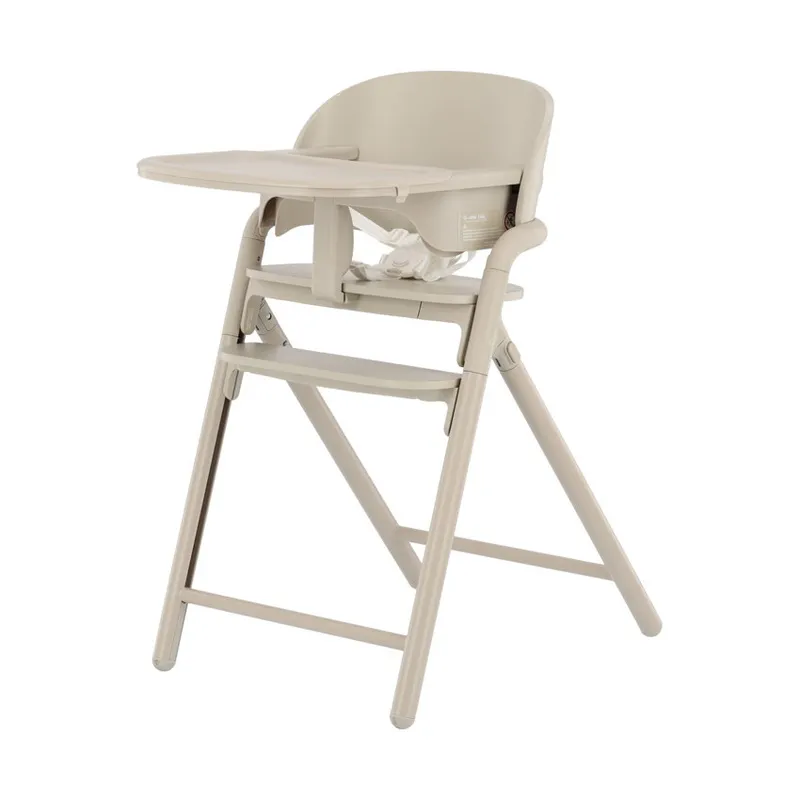 Qute Hochstuhl & Wippe - Q-Sittle - Full Clay/Brown/Ivory