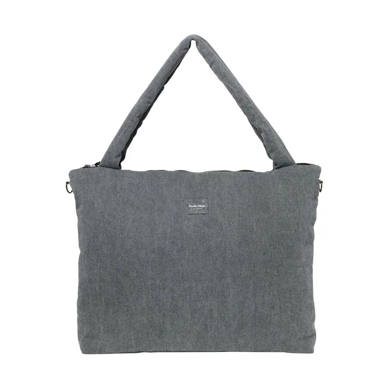 Studio Noos Wickeltasche - Denim - Grey