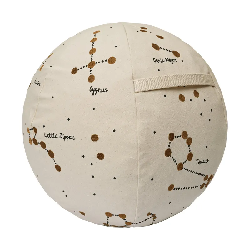 Ferm Living Pouf - Sternbild - Ø 50 cm - Undyed