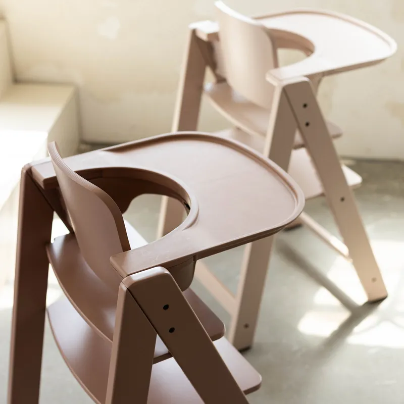 Kidsmill Up! Hochstuhl Buchenholz Inkl. Kunststoff Babyset