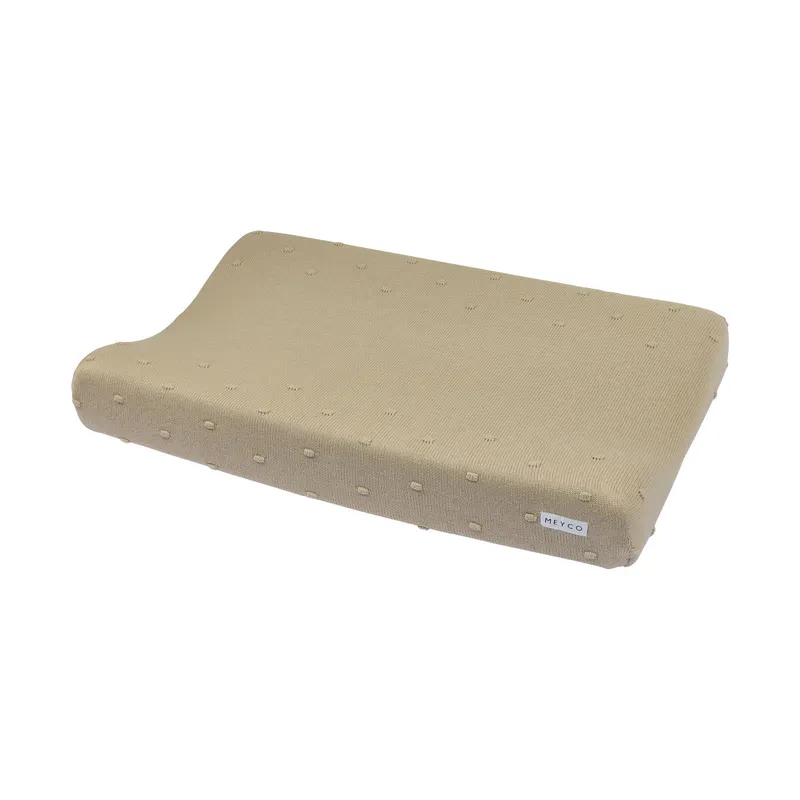 Meyco Mini Knots Wickelunterlagenbezug Sand