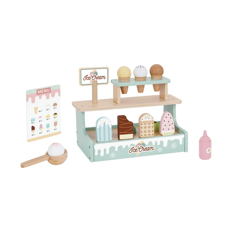 Tooky Toy Eisstand - Holz