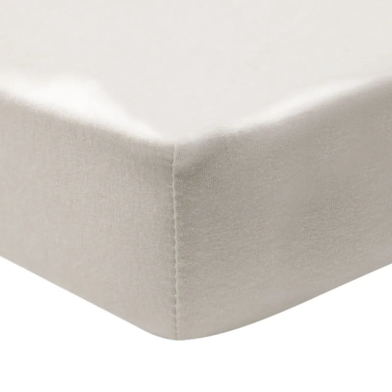 Jollein Spannbettlaken - 70/75x140/150 cm - Jersey - Sand