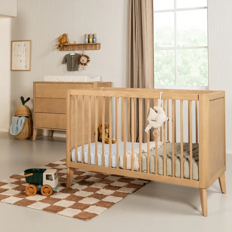 Kidsmill Tune Babyzimmer – ohne Latten – Eiche