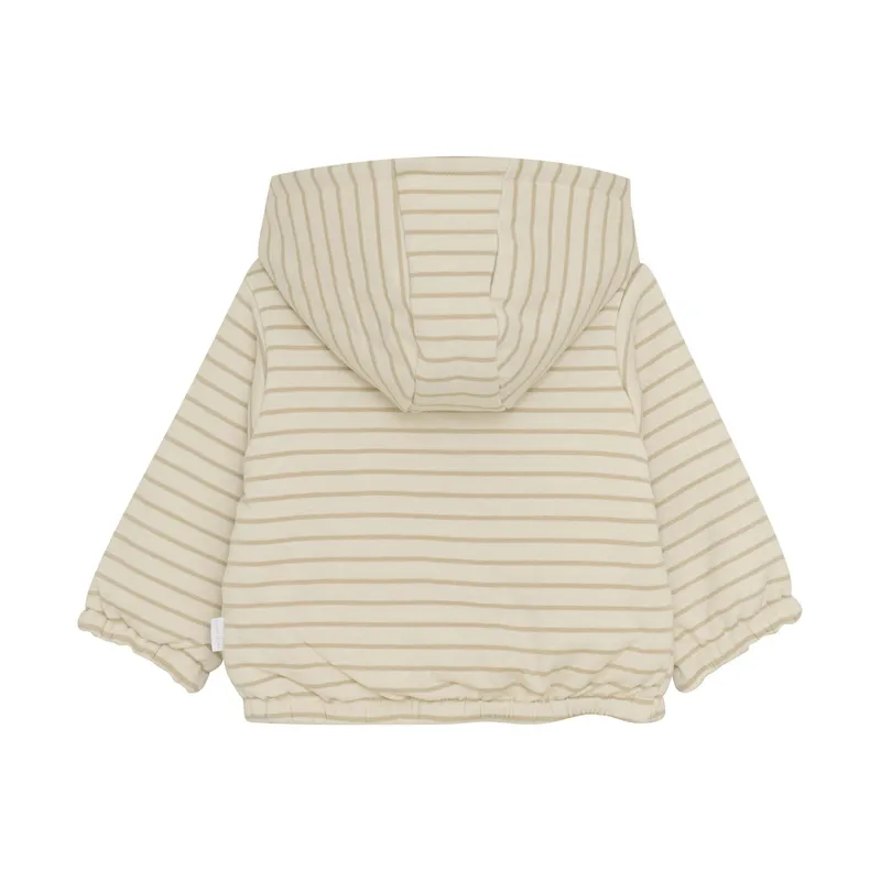 Noppies Neddie Jacke - Stripe - Größe 62 - Offwhite