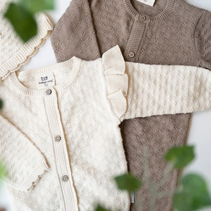 Baby's Only Miracle Ruffle Weste - Gr. 74 - Warm Linen