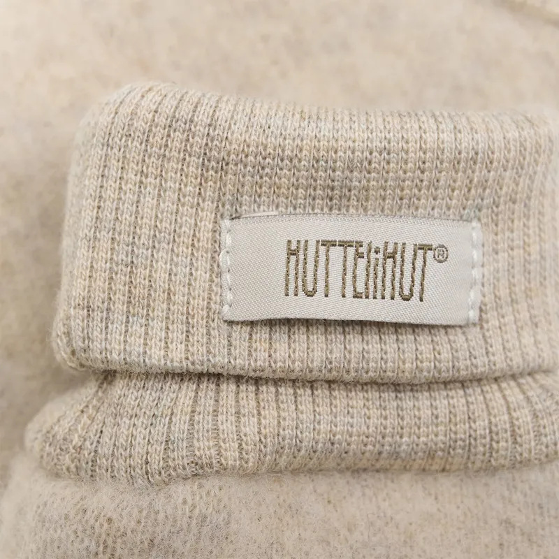  HUTTEliHUT - Strampler - Wool Fleece - Camel Melange - Gr. 68