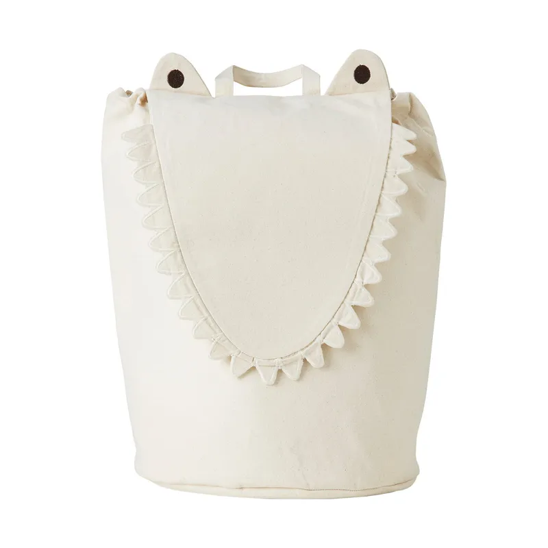 Ferm Living Aufbewahrungskorb Krokodil - Undyed