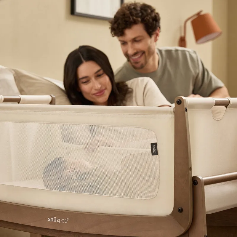 Snüz Beistellbett SnüzPod⁵ - Walnut 