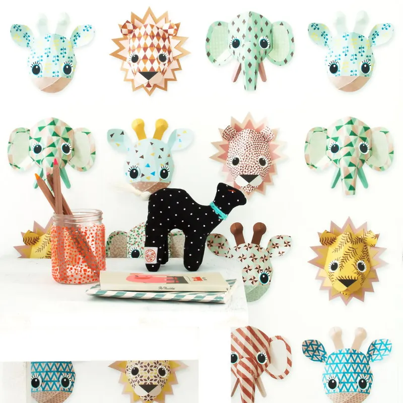 Studio Ditte Tapete Wilde Tiere