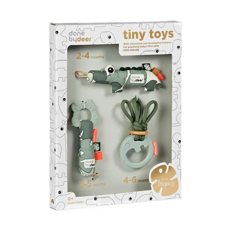Done by Deer Tiny Tropics Geschenkset Tiny Toys