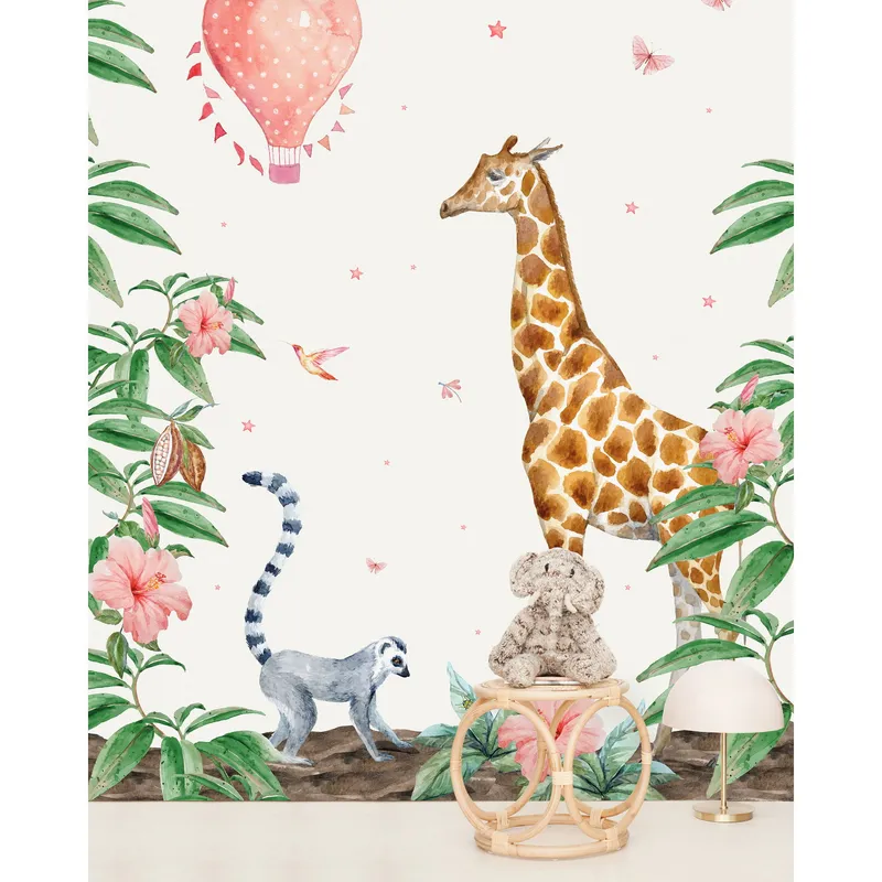 Creative Lab Amsterdam Giraffe Tapete 300 x 280 cm