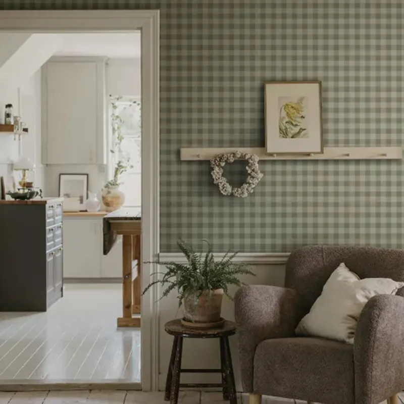 Sandberg Tapete – Harry – Forest Green