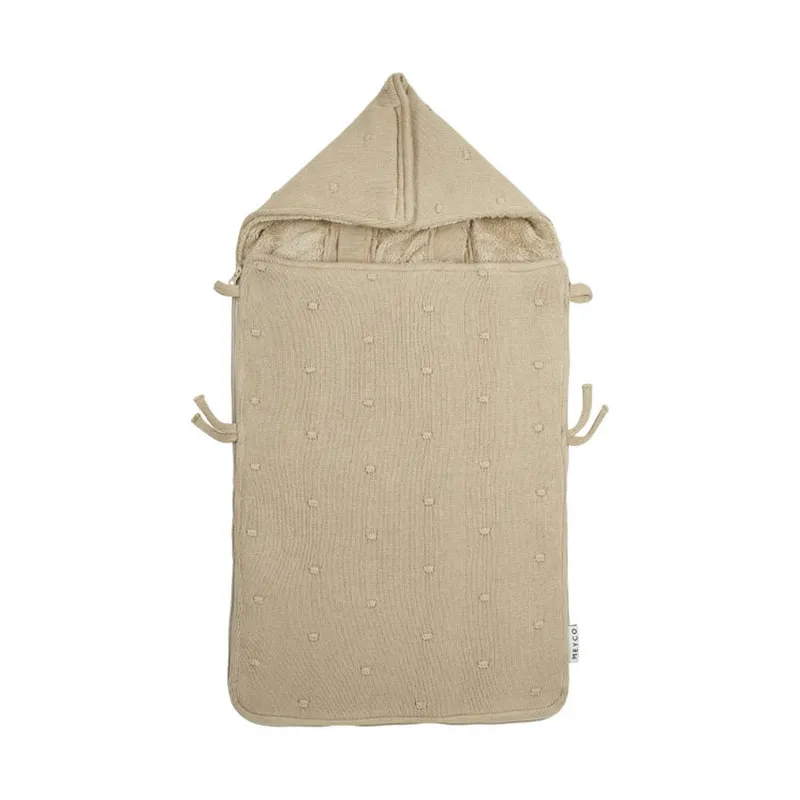 Meyco Mini Knots Fußsack - Sand