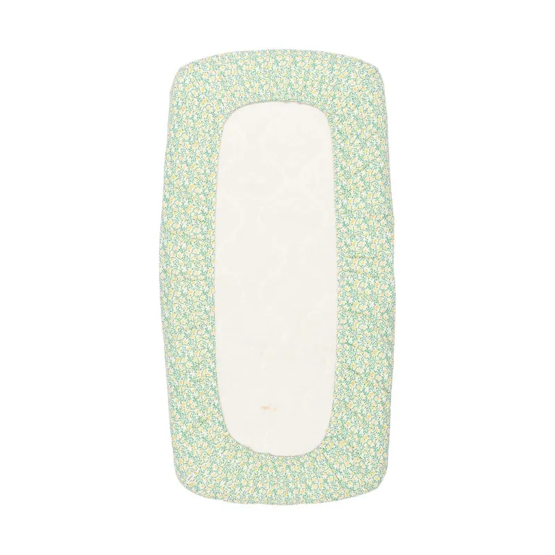 Koeka Spannbettlaken Wiege - Meadow - 40 x 80 cm - Off White