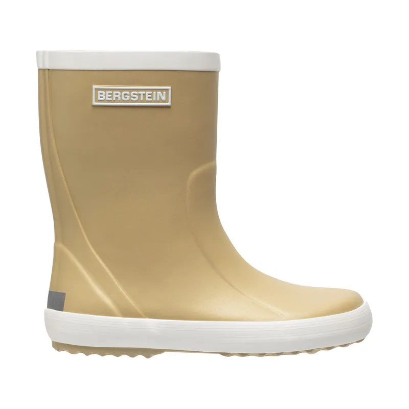 Bergstein Regenstiefel – Glam Gold - Gr. 23