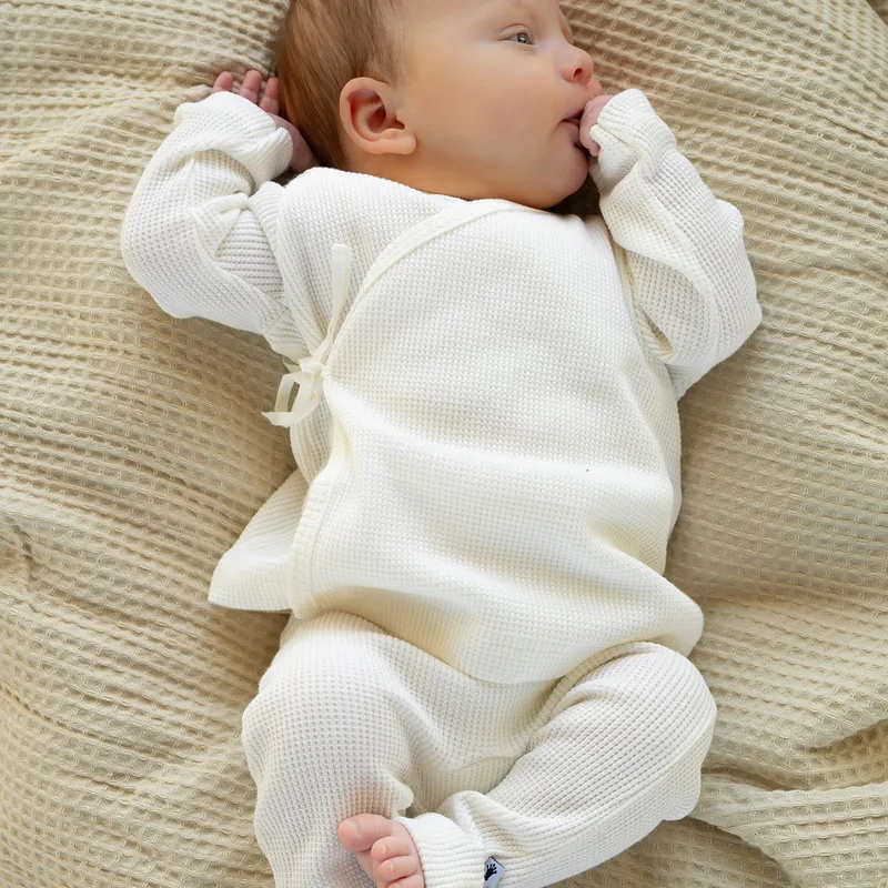 Klein Baby Wickelweste - Größe 62 - Off White