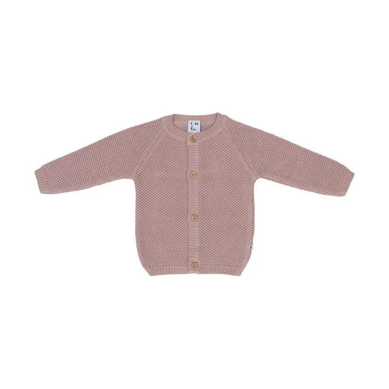 Klein Baby Cardigan - Größe 62 - Fawn