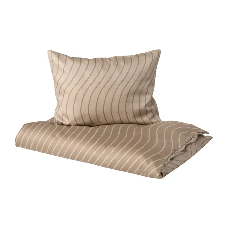 Leander Woodland Bettbezug - Cappuccino - 100 x 140 cm
