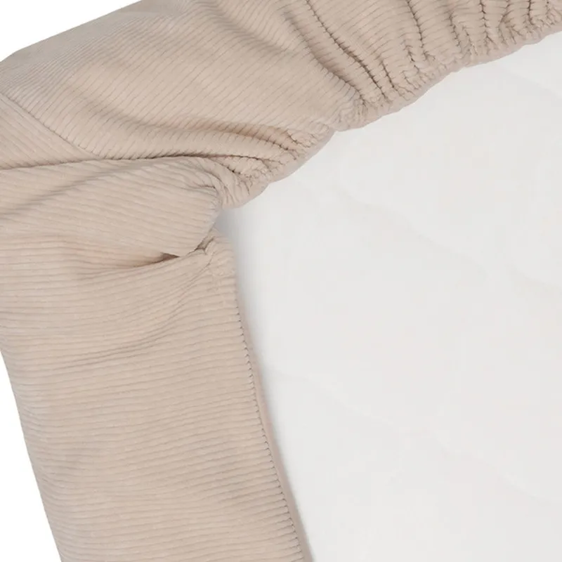 Witlof For Kids Velvet Rib Tuck-Inn Bettdecke - Soft Sand