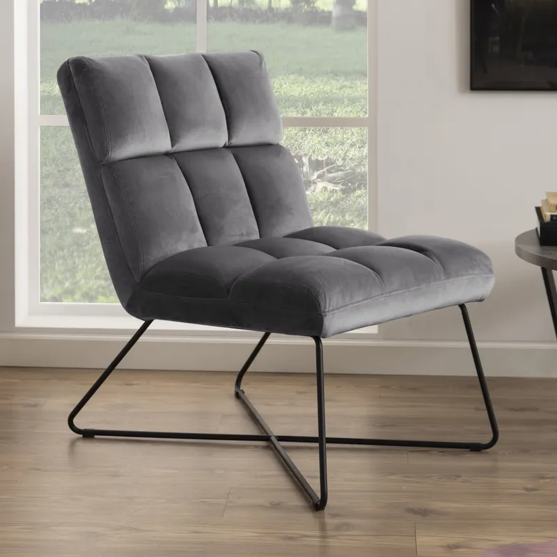 Europe Baby Mika Lounge Chair Dark Grey