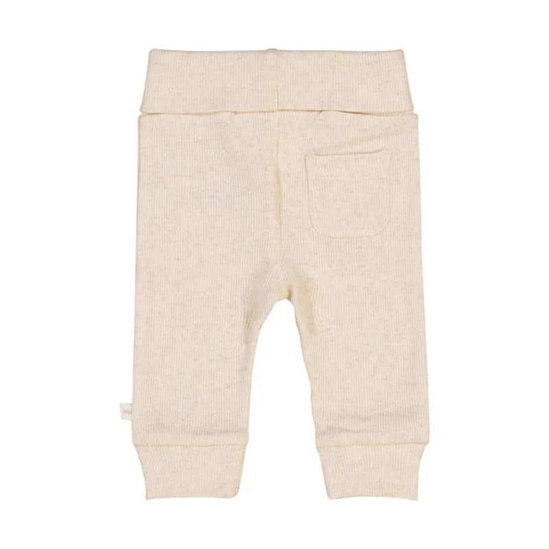 Feetje The Magic is in You Rippenhose - Größe 50 - Off White Melange