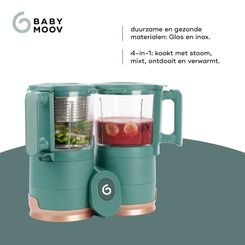 Babymoov Nutribaby Glas - Forest Green