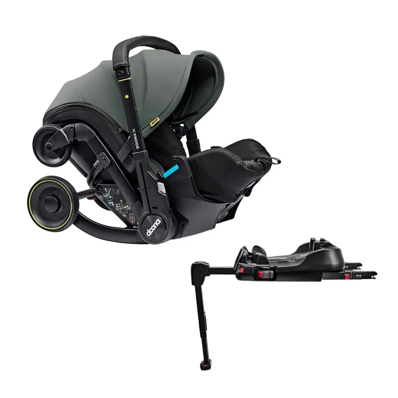 Doona X Kindersitz- Slate Green | Doona X Isofix Basis