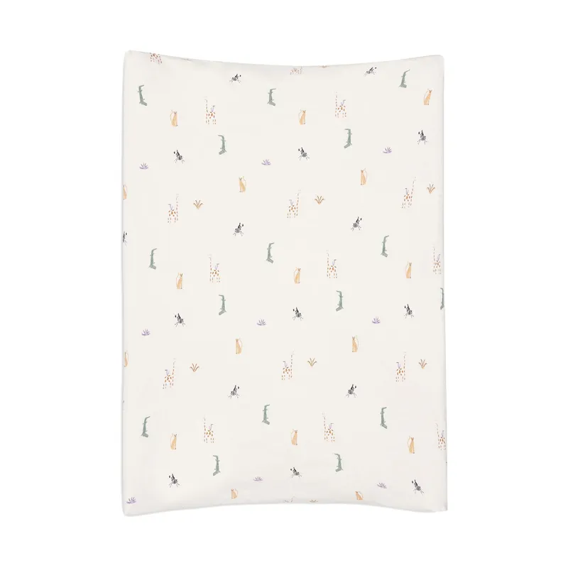 Jollein Wickelunterlagenbezug - Jersey - 50 x 70 cm - Jungle Jambo