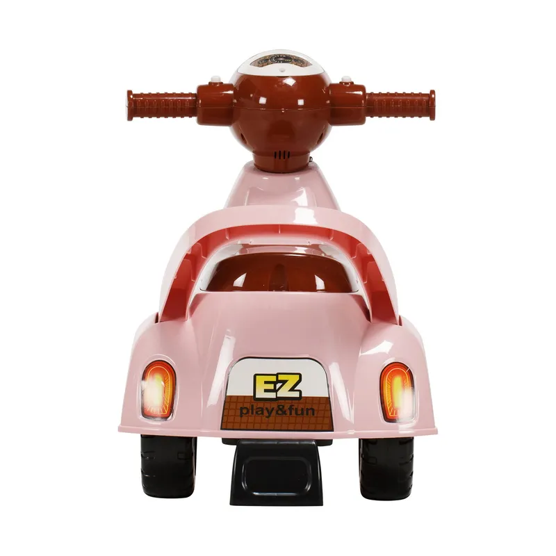 Puck Retro Balance Roller Hellrosa