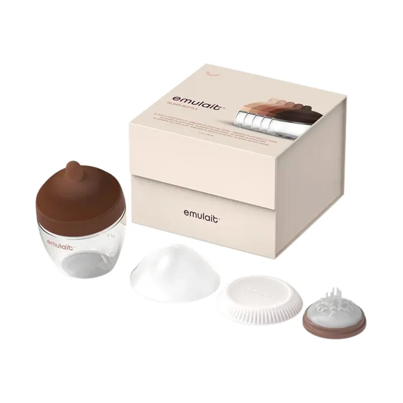 Emulait Classic Flasche - Shape 4 - Glas - Deep
