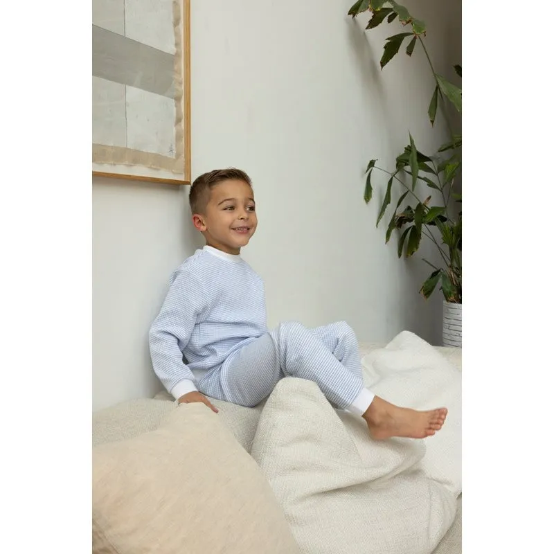 Feetje Waffel Pyjama - Blue - Gr. 56