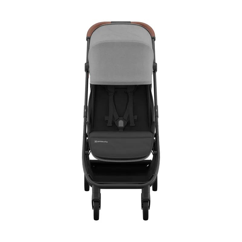 UPPAbaby Buggy - MINU V3 - Greyson Carbon Rahmen Mit Braun Leder
