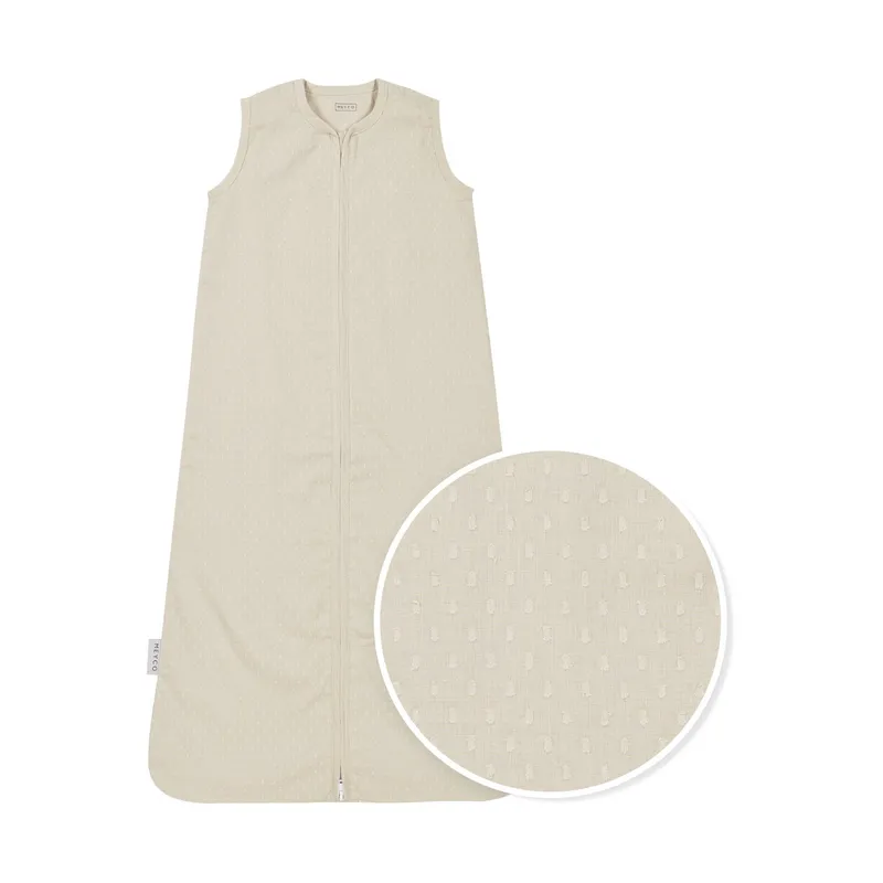 Meyco Baby Plume Schlafsack - 70 cm - Soft Sand