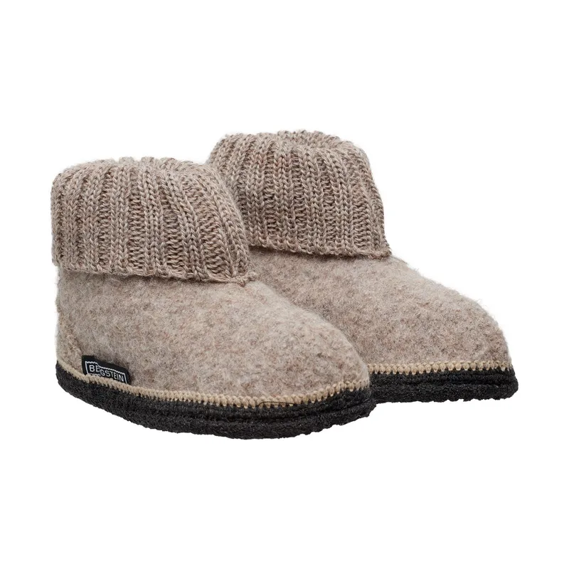 Bergstein Cozy Hausschuhe - Gr. 20 - Beige