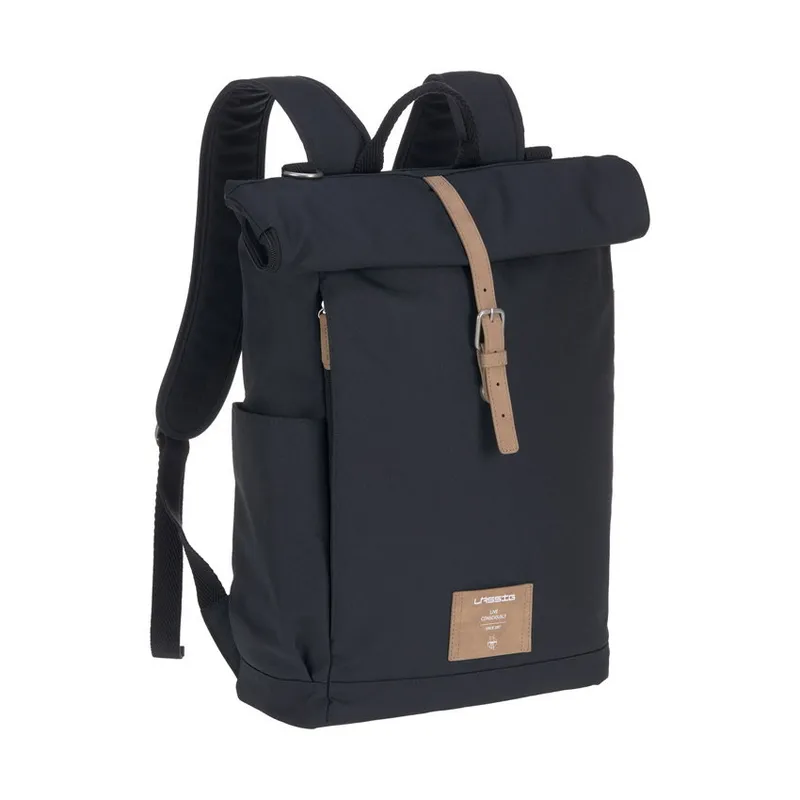 Lässig Rolltop Rucksack - Night Blue