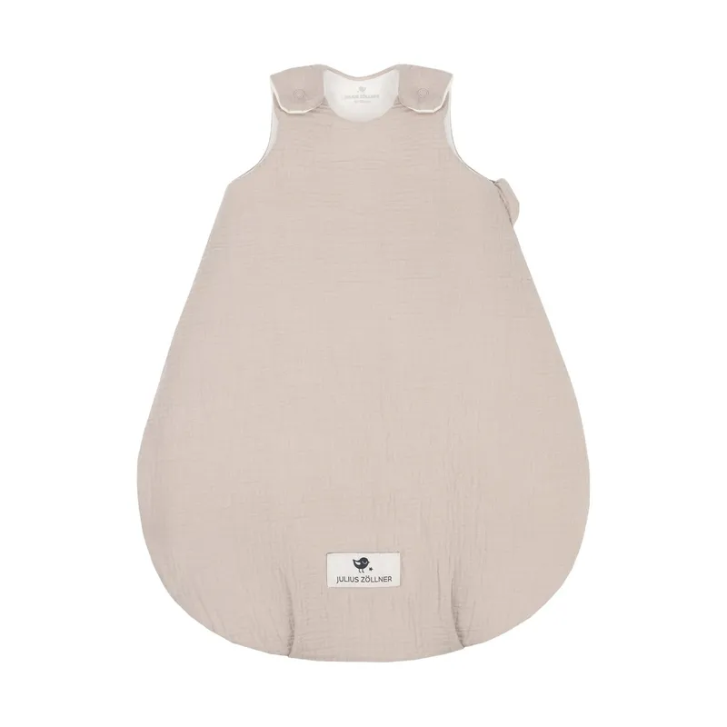 Julius Zöllner Muslin Babyschlafsack - Sand - Größe 62/68
