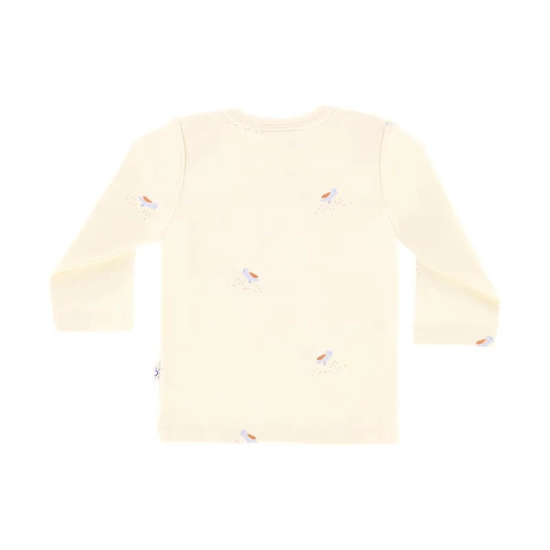 DAY T-Shirt Langarm – Creme – Gr. 74/80
