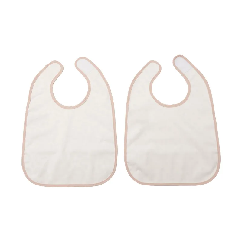 Jollein Wasserdichtes Lätzchen - 2er - Pack - Soft Plumes