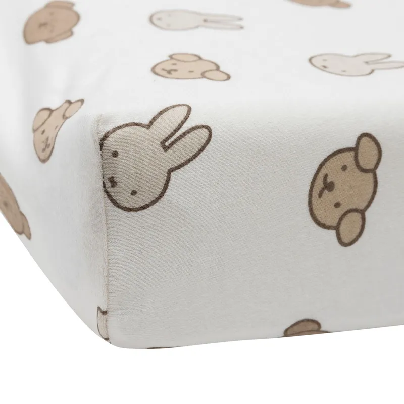 Jollein Wickelunterlagenbezug - Jersey - 50x70 cm - Miffy And Friends