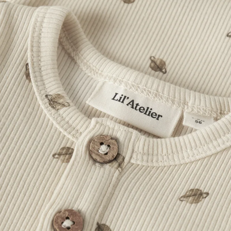 Lil Atelier Planet Body - Turtledove - Gr. 56