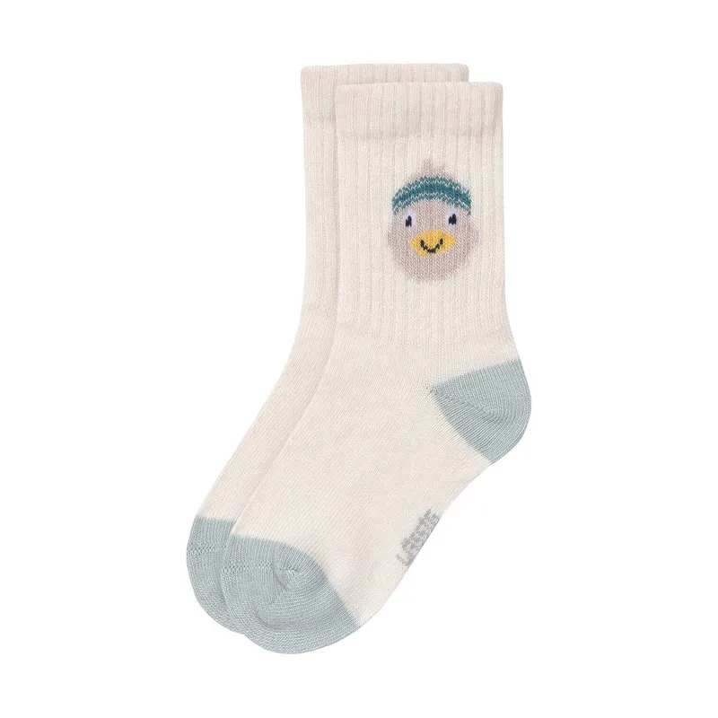 LÄSSIG Tennis Socks 3 Stück GOTS - Duck - Gr. 23-26