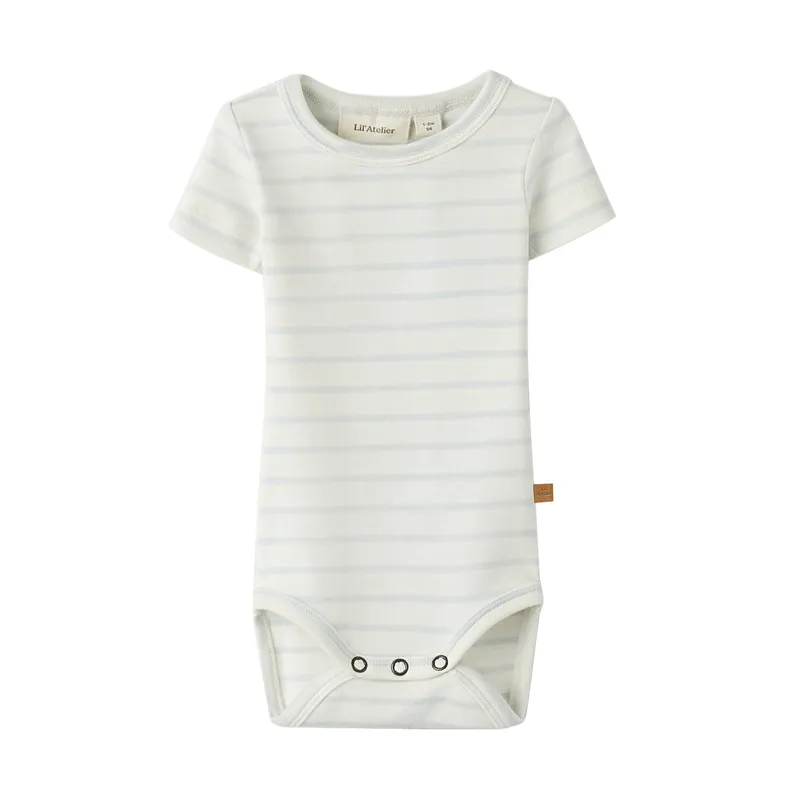 Lil’ Atelier Air Babybody - Größe 62 - Coconut Milk