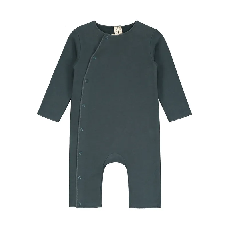 Gray Label Strampler - Blue / Grey - 3-6 Monate