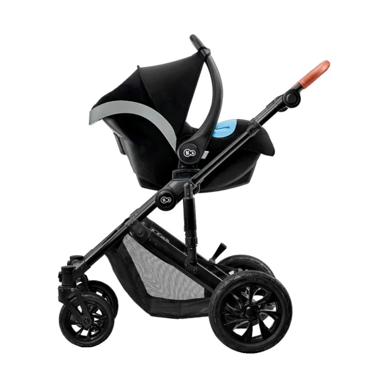 Kinderkraft Combi 3 in 1 Prime Black Inkl Autositz und Mommy Bag