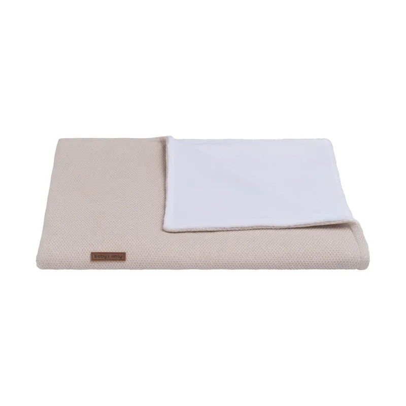 Baby's Only Classic Teddy Babydecke Sand 70 x 95 cm