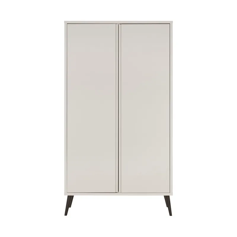 Europe Baby Sterre Kleiderschrank 2-Türig - Oatmeal / Schwarz